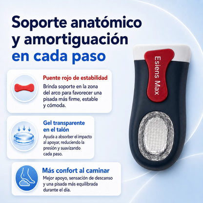 Plantillas Esiens Max - Alivio y Confort Diario