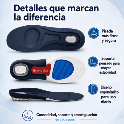 Plantillas Esiens Max - Alivio y Confort Diario