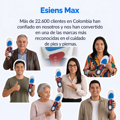 Plantillas Esiens Max - Alivio y Confort Diario